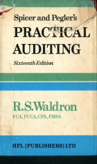 Spicer and pegler's practical auditing